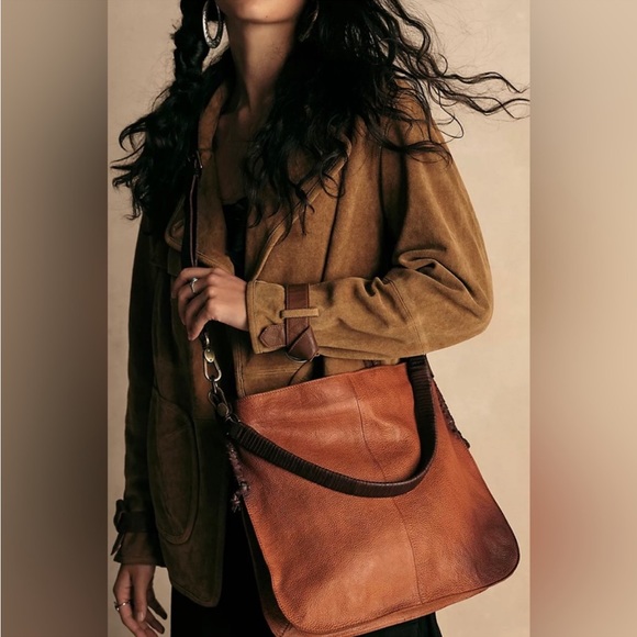 We The Free Handbags - We the Free (Free People) Saratoga Leather Satchel brown